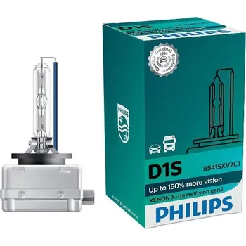 Autožárovka XENONOVÁ VÝBOJKA D1S PHILIPS X-TREMEVISION 4800K + 150% (1 KS) (85415XV2C1)