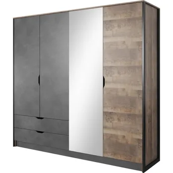 Šatní skříň Skříň Arden 220cm Dub Sand Grande/Matera