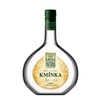 Likér Palírna U Zeleného stromu Prostějovská Kmínka 30 % 0,5 l