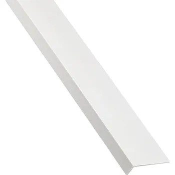 Obklad Rohový Profil Samolepící PVC Bílý Mat 16x11x1000