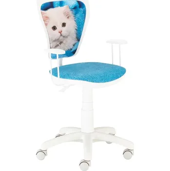 Jídelní židle Otáčecí Židle Ministyle White - Kočka V Dece Ii