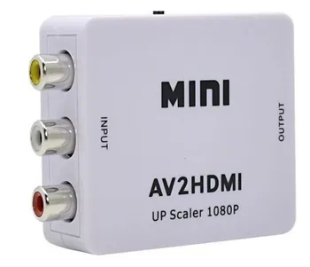 média konvertor CINCH AV2HDMI Mini konvertor převodník AV na HDMI