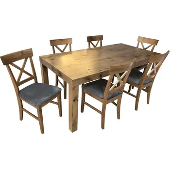 Jídelní set Jídelní Set Wiktor 1+6 Dub 140x80+40