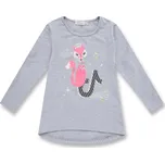 Kugo Dívčí triko TikTok šedé WT9339 Velikost: 116