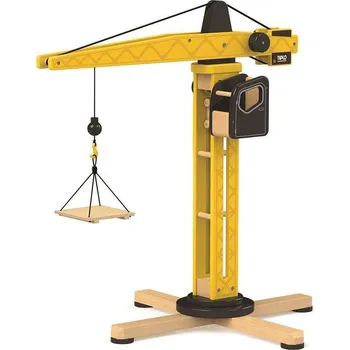 autíčko Tidlo Dřevěný jeřáb