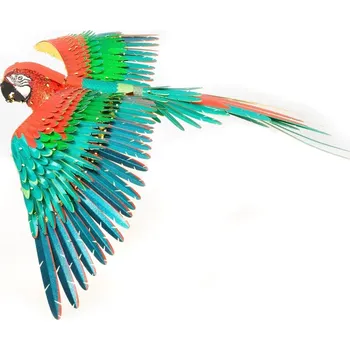 3D puzzle Metal Earth Iconx 3D Papoušek 26 dílků