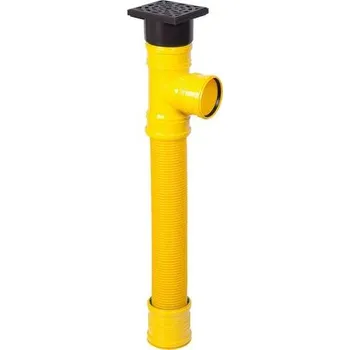 kanalizace Drenážní přetoková jímka DN 100 s odbočkou DN 110