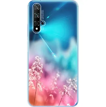 Pouzdro na mobilní telefon Odolné silikonové pouzdro iSaprio - Rainbow Grass - Huawei Nova 5T
