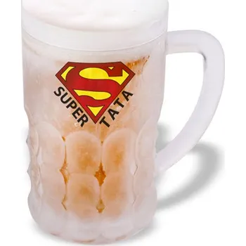 chladicí kostka Chladící půllitr s nápisem Super Tata