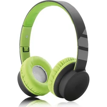 Sluchátka Aligator AH03 černá/zelená