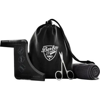 Péče o vousy AVON For Men 63271 sada pro úpravu vzhledu 4 ks