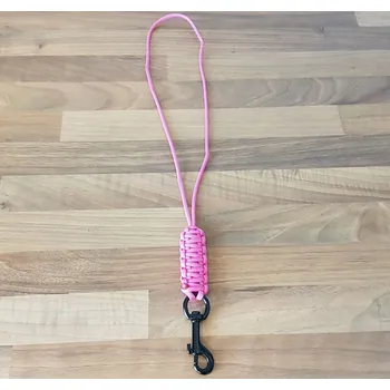Paracord klíčenka - růžová (Paracord klíčenka - růžová)
