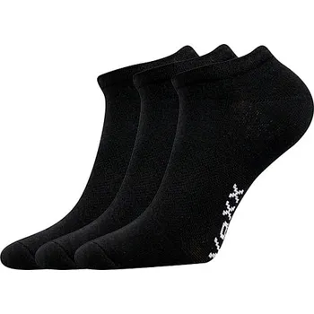 Pánská móda Sportovní Ponožky VoXX 3 kusy v balení Rex černá Velikost: 35-38