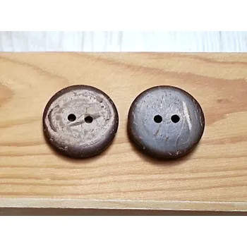 Knoflík Snový svět Kokosový knoflík - 36"