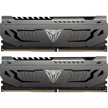 Operační paměť Patriot Viper Steel/DDR4/32GB/3600MHz/CL18/2x16GB/Grey PVS432G360C8K