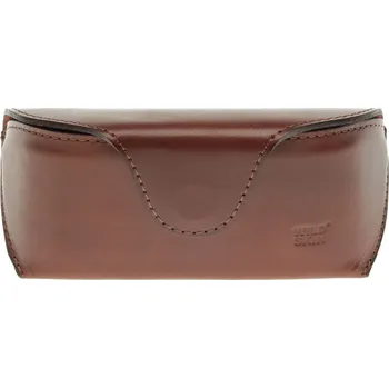 Pouzdro na brýle Kožené pouzdro na brýle FLAP Chesnut kaštanově hnědá