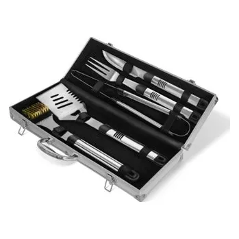 Zahradní gril Activa Pětidílná nerezová sada grilovacího nářadí