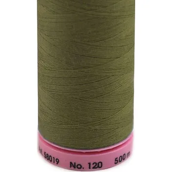 Nit Polyesterové nitě návin 500 m Aspo Amann, barva 1210 Grasshopper