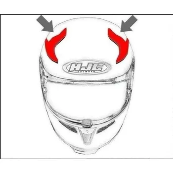 Motodoplněk HJC ventilace RPHA 11 CARBON Horní Bleer MC1