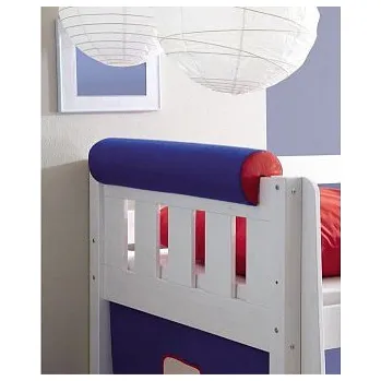 Chránič matrace Látkový chránič na zábranu postele ČERVENÁ MODRÁ