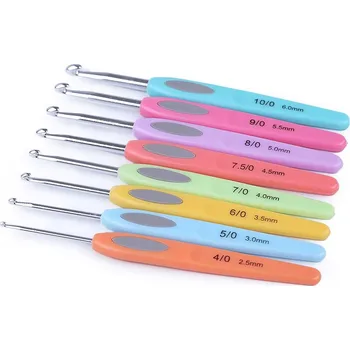 Sada háčků na háčkování, barva mix variant