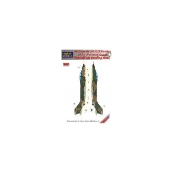 Plastikový model 1/72 Mask RF-101B Voodoo ANG Camouflage painting