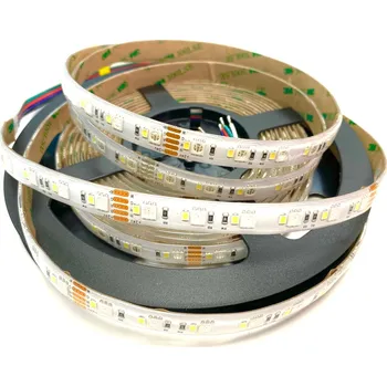 LED páska Ledshopik LED pásek EPISTAR 5050-2835 RGBW | 120LED | 25W | 24V | IP65 | 12MM | - RGBW - STUDENÁ BÍLÁ 6500K