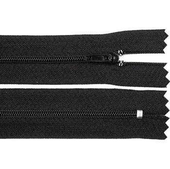 Spirálový zip No 3 délka 45 cm pinlock, barva 332 černá
