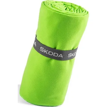 Ručník Škoda Funkční ručník zelený ŠKODA