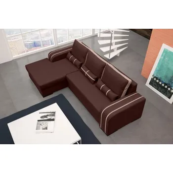 Sedací souprava Falco Sedací souprava Perry L tm.hnědá/sv.hnědá