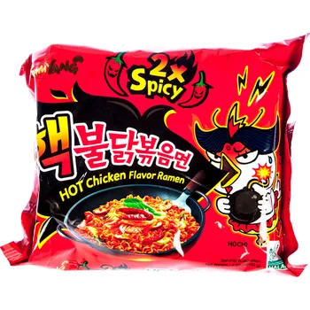 Samyang Foods Instantní nudle s příchutí extra pálivého kuřete 140 g