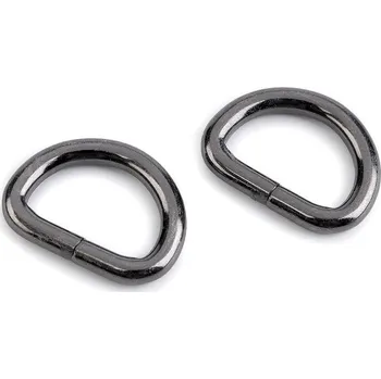 Polokroužek šíře 20 mm, barva 3 nikl černý