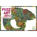Djeco Puzzle Art Chameleon 150 dílků 