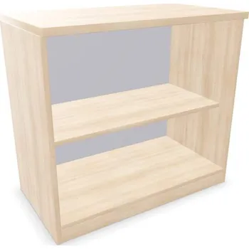 Policová skříň Kancelářská skříň - regál, v x š x h: 740 x 800 x 445 mm, barva akácie