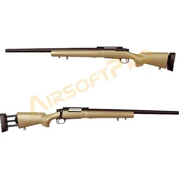 Airsoftová zbraň Snow Wolf Airsoft sniper M24 - písková FDE (SW-04T) + UPGRADE 150m/s zdarma