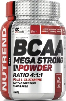 Aminokyselina Nutrend BCAA Mega Strong Powder 500 g