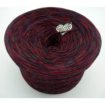 Příze Červenošedý melír 4nitka (Lady Dee's Mexico)