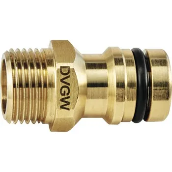 Zavlažování Hadicová přípojka GEKA plus přístrojová mosaz 1/2" (testováno DVGW)