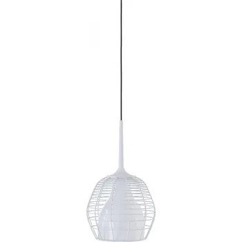 Diesel Cage small cluster, svítidlo z bílého kovu a bílého skla, 1x15W E27, prům. 27,5cm