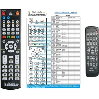 Dálkový ovladač General SCOTT Mdx i65 - náhradní dálkový ovladač