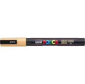 Posca Uni 3M akrylový popisovač 0,9-1,3 mm, světle oranžový