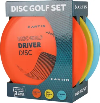 Disc golf Artis Disc Golf Set 3 ks 21 cm