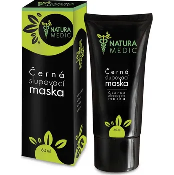 Pleťová maska Natura Medic Černá slupovací maska 60 ml