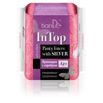 Hygienické vložky tianDe InTop dámské slipové vložky se stříbrem 20 ks