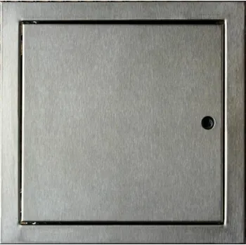 Revizní dvířka MV Revizní nerezová dvířka 500x600 nerez Tlačný magnet