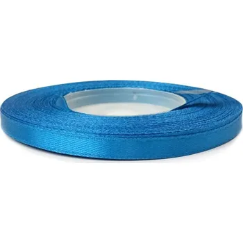 Stuha Saténová stuha azurová 6mm (Saténová stuha azurová 6mm)