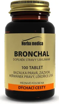 Přírodní produkt Herba medica Bronchal 100 tbl.