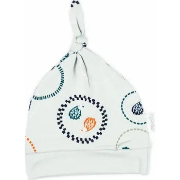 Dupačky Kojenecká bavlněná čepička Nicol Fox Club Šedá 68 (4-6m)