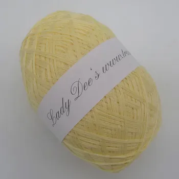 Příze Vanilka 4n-190m (Lady Dee's Lace Garn - Vanille)