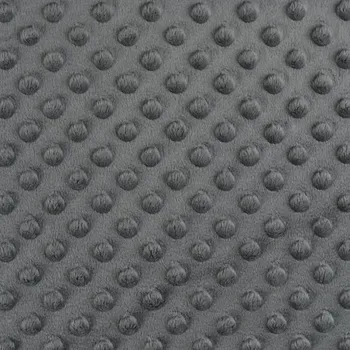 Látka minky premium 380g tmavě šedá